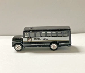 Golden Wheels International School Bus - Police Prisoner Transport - Black - Picture 1 of 5