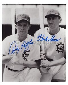 Chicago Cubs - 8x10 Photo Autographed by Andy Pafko & Hank Sauer