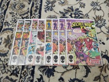 Secret Wars Marvel Comics Spider-Man Hulk 