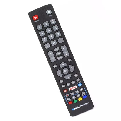 New Original BLF/RMC/0008 For Blaupunkt LED Full HD 3D Smart TV Remote Control - Image 1 of 4