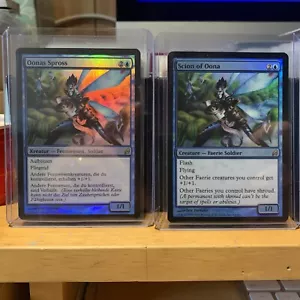 Scion of Oona Foil x2 German & English Lorwyn NM MTG - Picture 1 of 2