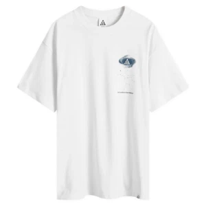 NIKE ACG OC GALAXY T-SHIRT Summit White FZ5275-121 Sz L - Picture 1 of 4