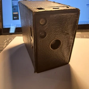 Antique Kodak 2A Brownie Box Camera - Untested (Patent dates 1891 - 1902) - Picture 1 of 5