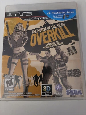 The House of the Dead: Overkill Extended Cut Sony PlayStation 3 PS3, 2011 Reseal - Image 1 of 4