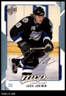 2008 Upper Deck MVP #268 Jussi Jokinen 8 - NM/MT - Image 1 of 2