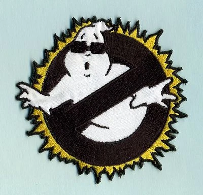Eclipse Solar Bordado Cazafantasmas Sin Fantasma Hierro En Parche Foto 1 de 3