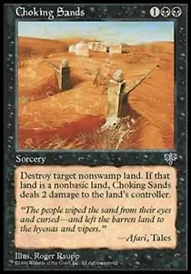 *MRM* ENGLISH 4x Choking Sands - Ensablement MTG MIR - Picture 1 of 1