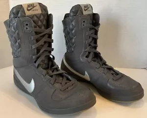 Nike Legend S/S Botas Altas Gris Acolchadas Tenis Zapatos 333891-002 Mujer 9.5 - Imagen 1 de 12