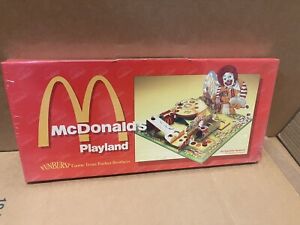 Vintage McDonalds 1984 Playland Funburst Board Game SEALED NEW