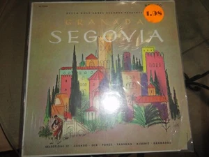 VINYL RECORD LP F GRANADA SEGOVIA ANDRES SEGOVIA DECCA GOLD RECORDS DL-710063 - Picture 1 of 7