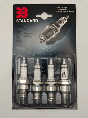 Juego de bujías Bujias 4 piezas Gaz Volga 24, Uaz 469 UAZ 452 con motor carburador Foto 1 de 2