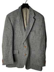 Harris Tweed Handwoven 100% Pure Scottish Wool Blazer Herren Gr. 44 Large - Bild 1 von 6