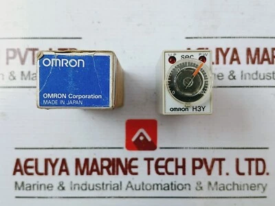 Omron H3Y-4 Solid State Timer 0-30 Sec 528200-0004 24VDC - Bild 1 von 4