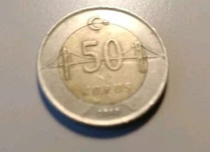 2010 50 Kurus Turkey Coins - Picture 1 of 4