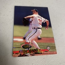 GREG MADDUX 1993 Topps Stadium Club Baseball Members Choice #750 Atlanta Braves