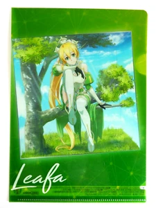 Leafa Sword Art Online Alicization x Seven-Eleven Clear File Japan K184 - Picture 1 of 3