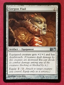 Magic The Gathering 2010 JUEGO DE NÚCLEOS M10 GORGON FLAIL tarjeta de artefacto Magic The Gathering Magic The Gathering - Imagen 1 de 2