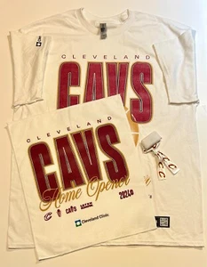 Cleveland Cavaliers 2024-2025 Home Opener XL T-SHIRT + Rallye Handtuch, Mütze (Swag) - Bild 1 von 6