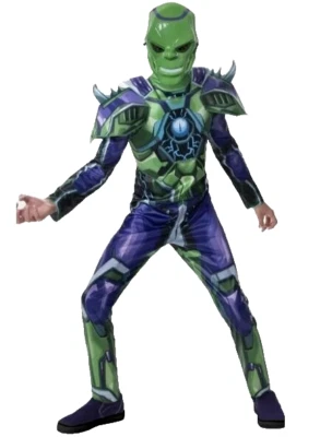 Mech Strike Monster Hunter Marvel Hulk Jumpsuit/Mask Boys Costume SZ S (6/7) - Image 1 of 4