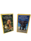 Lot Of 2 Vintage National Geographic Video VHS, Nature Documentaries, New SEALED