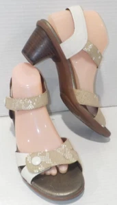 ARAVON MILA By New Balance Leather Pump Sandal Womens sz 9AA Walnut (EUC***L@@K) - Picture 1 of 20