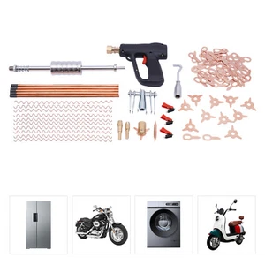 Máquina de reparación de puntos de coche martillo eléctrico perno soldador pistola extractor de abolladuras kit de soldadura - Imagen 1 de 12