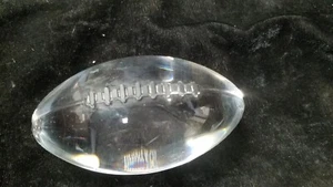 Vidrio de fútbol americano pisapapeles vidrio de cristal de plomo Tiffany & Co. vidrio artístico - Imagen 1 de 6