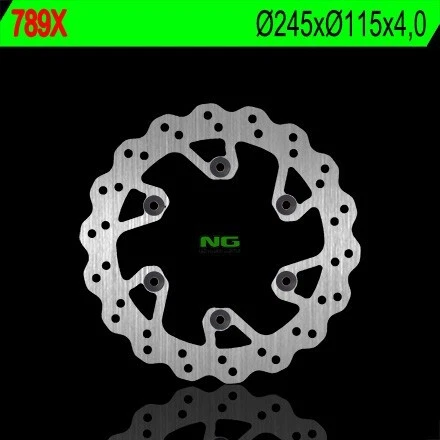 DISQUE DE FREIN ARRIÈRE NG YAMAHA YZ 125/250 (02-18) YZF (00-18) WRF (02-20) (24 - Photo 1/1