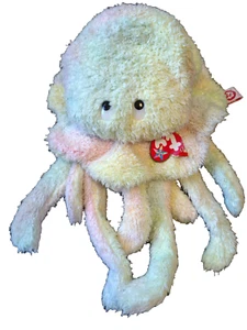 TY Beanie Buddy - GOOCHY the Tie-Die Pastel Jellyfish 7.5" Stuffed Animal Toy - Picture 1 of 14