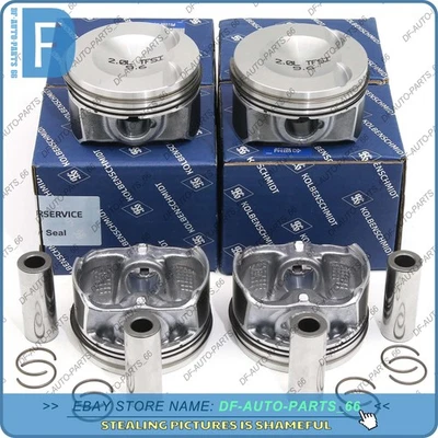 4 поршня и кольца двигателя KS 82,51 мм Φ21 мм для VW GTI Passat Audi A3 2.0T EA888 - Изображение 1 из 4