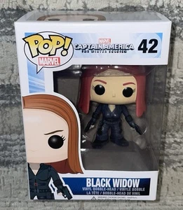 Funko POP! Marvel Captain America: Il Soldato d'Inverno 42 Vedova Nera - Foto 1 di 6
