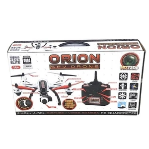 World Tech Toys Orion Drone RC Quadcopter with HD Camera Black Untested - Picture 1 of 2