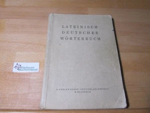 Lateinisch-deutsches Wörterbuch. Hrsg. unter Mitarb. von Schmelzer, Heinrich : - Picture 1 of 1