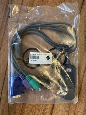 HP - PS2/USB CAT5 RJ-45 ADAPTER INTERFACE CABLE - Image 1 of 4