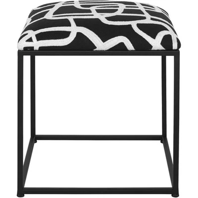 Uttermost 23690 Twists And Turns Ottoman or Stool - Image 1 of 4