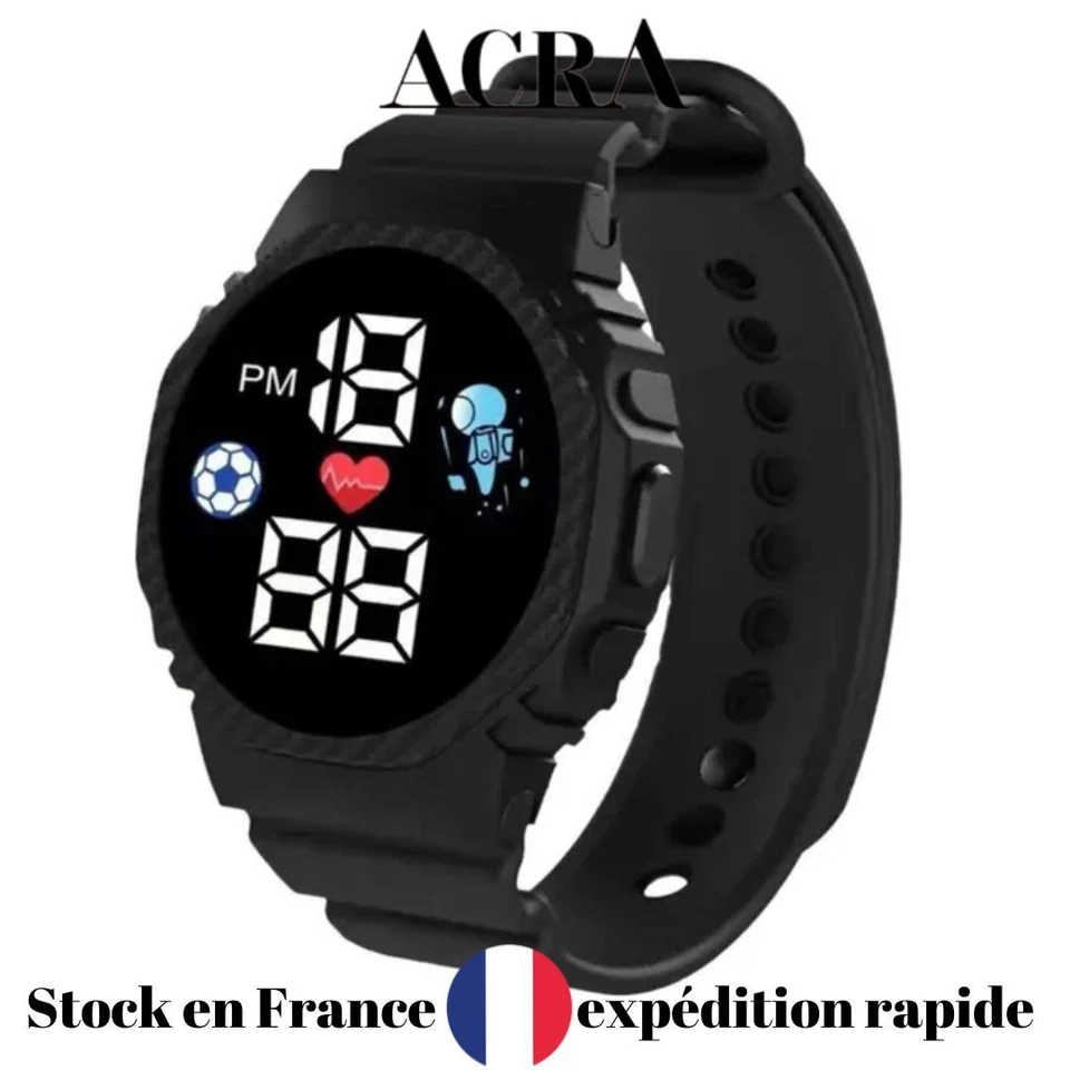 Montre digitale pour enfants – Neuve – Idéale pour garçons et filles 🇫🇷 - Photo 1/1