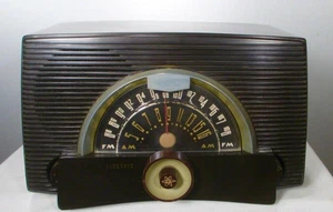 General Electric 1954 AM FM Atomic Radio Model 440 Mid-Century Vintage - Picture 1 of 11