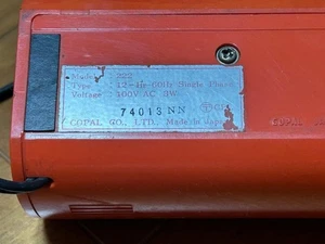  Vintage Copal Flip Clock Modell 227 Showa Retro Wecker Japan  - Bild 1 von 10