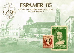 Spain 1985 Edifil HR 116 Espamer La Habana Columbus - Picture 1 of 1