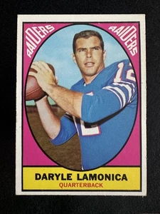 1967 Topps Daryle Lamonica (#103) EX “Mad Bomber” Raiders QB ^GRUMPYBUCK^ - Picture 1 of 2