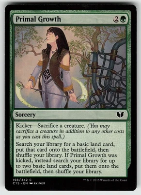 Primal Growth C Commander 2015 198 MTG - Image 1 of 2