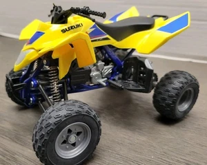 Suzuki Quad Racer R450 ATV gelb und blau 1/12 Diecast Modell von New Ray Neu NoB - Bild 1 von 24