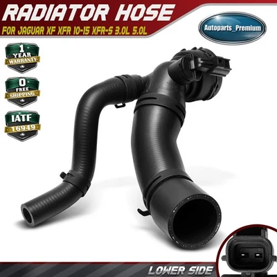 Lower Radiator Coolant Hose for Jaguar XF XFR 2010-2015 XFR-S V6 3.0L V8 5.0L - Image 1 of 4