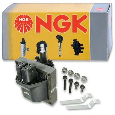 1 pc NGK Ignition Coil for 1992-1995 Chevrolet C1500 Suburban 5.7L V8 - tg - Image 1 of 4