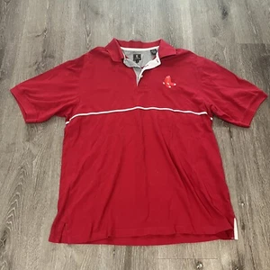 Vintage Boston Red Sox MLB Gear Red Polo Size Men’s XL - Picture 1 of 5