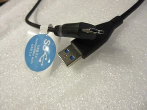 WD Western Digital USB 3.0 to Micro-B USB Cable Lead 400mm 4064-705107-000 - Picture 1 of 3