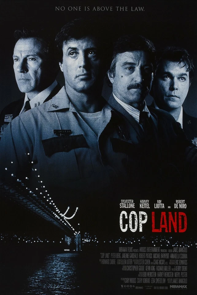 Copland movie poster : 11 x 17 inches : Sylvester Stallone, Robert De Niro