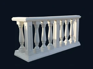  Balustraden Höhe 91 cm. Balustrade Baluster  Geländer Betonwerkstein  - Bild 1 von 8