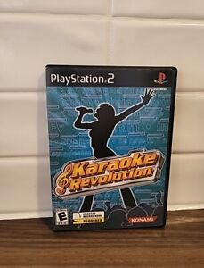 Karaoke Revolution (Sony PlayStation 2, 2003) PS2 Complete 