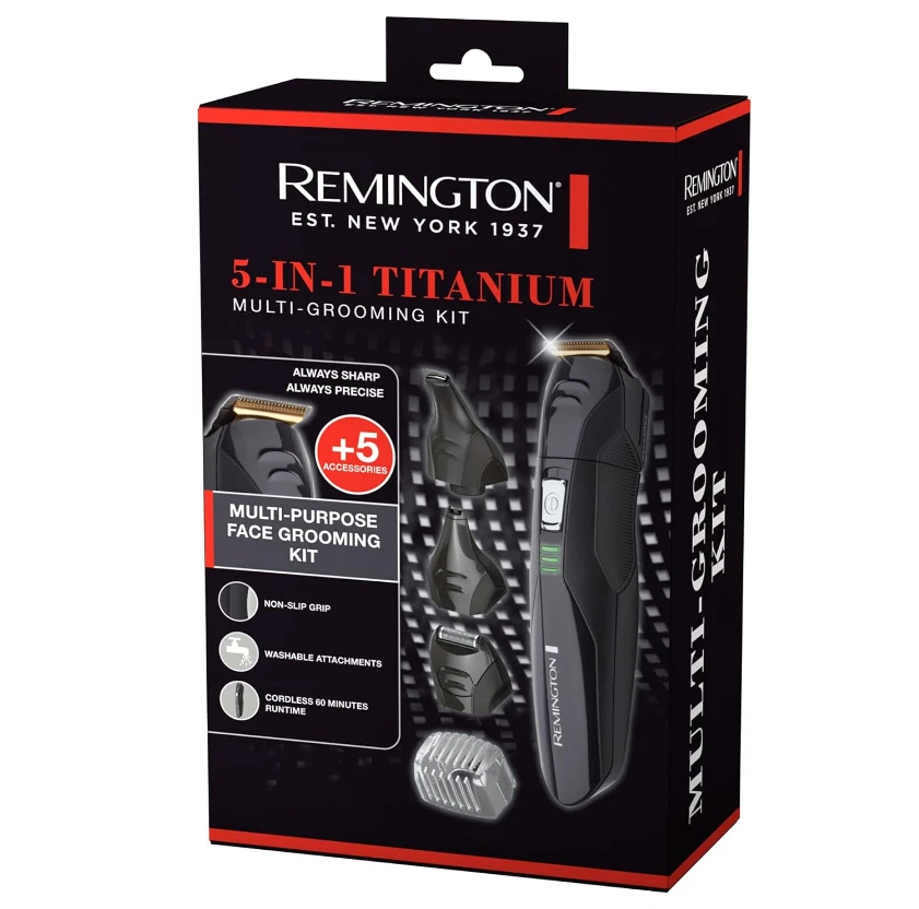 Remington Cordless Beard Trimmer Hair Body Clipper Shaver Groomer Rechargeable - image 1 of 4